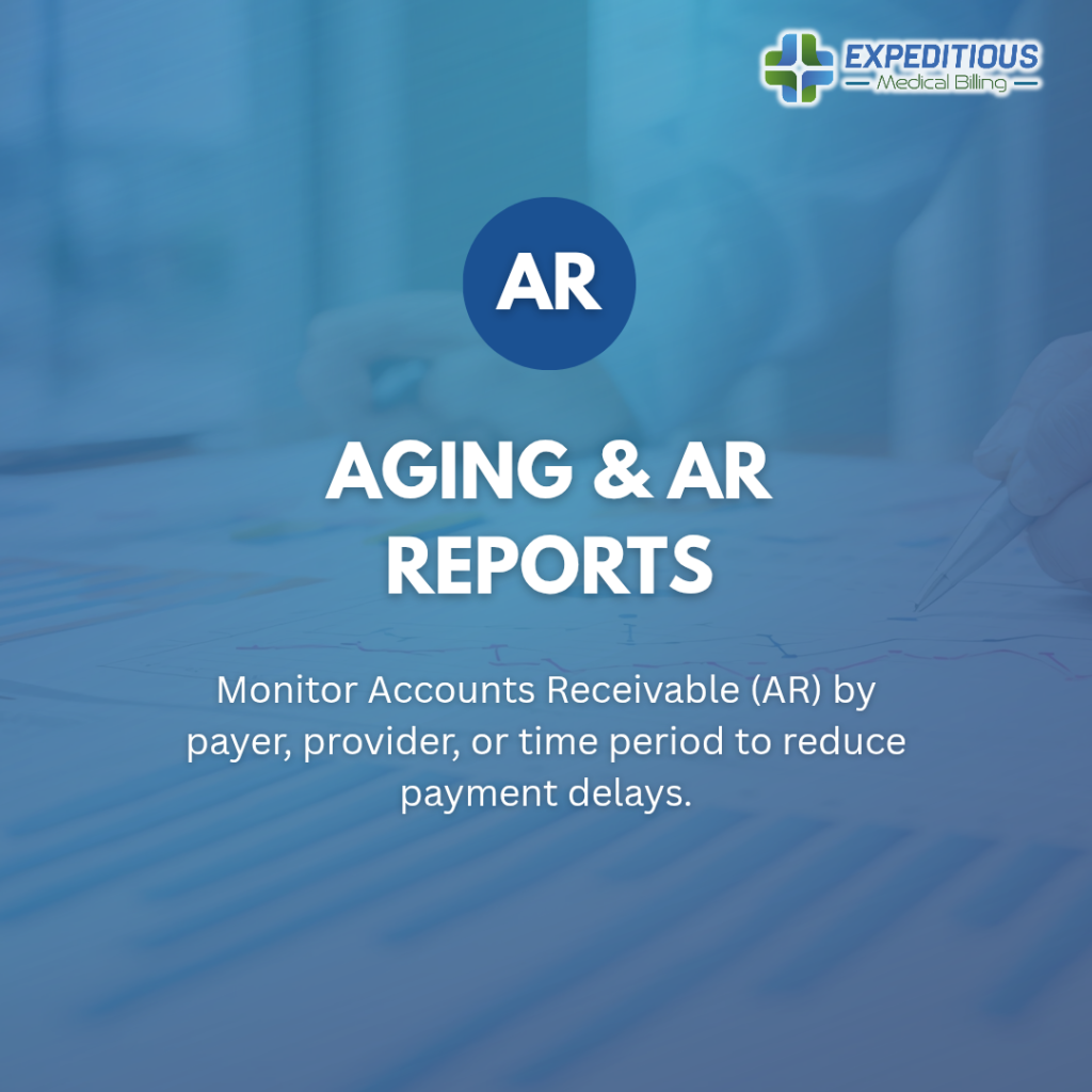 Comprehensive medical billing reports examples