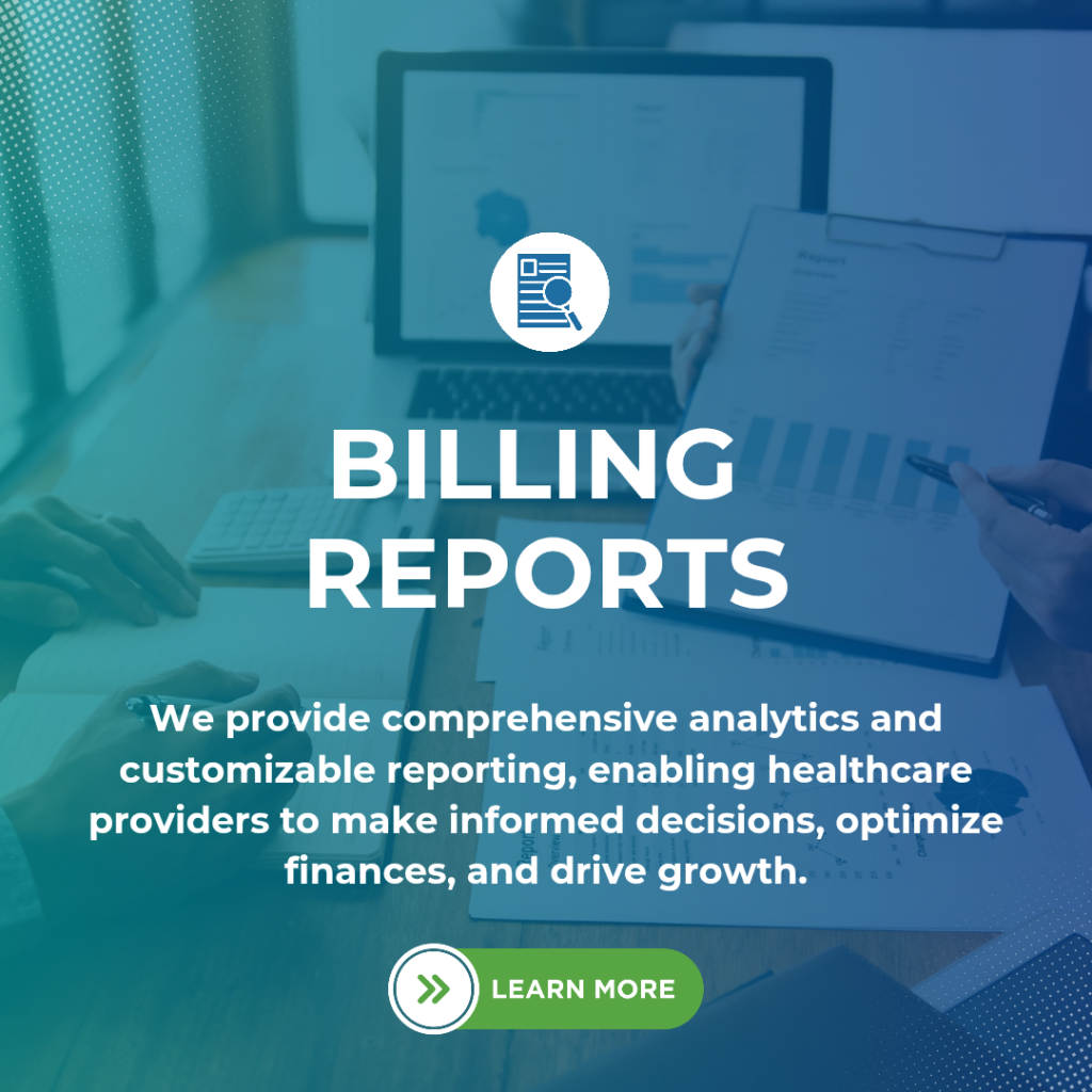 Medical Billing Services - Billing Reports