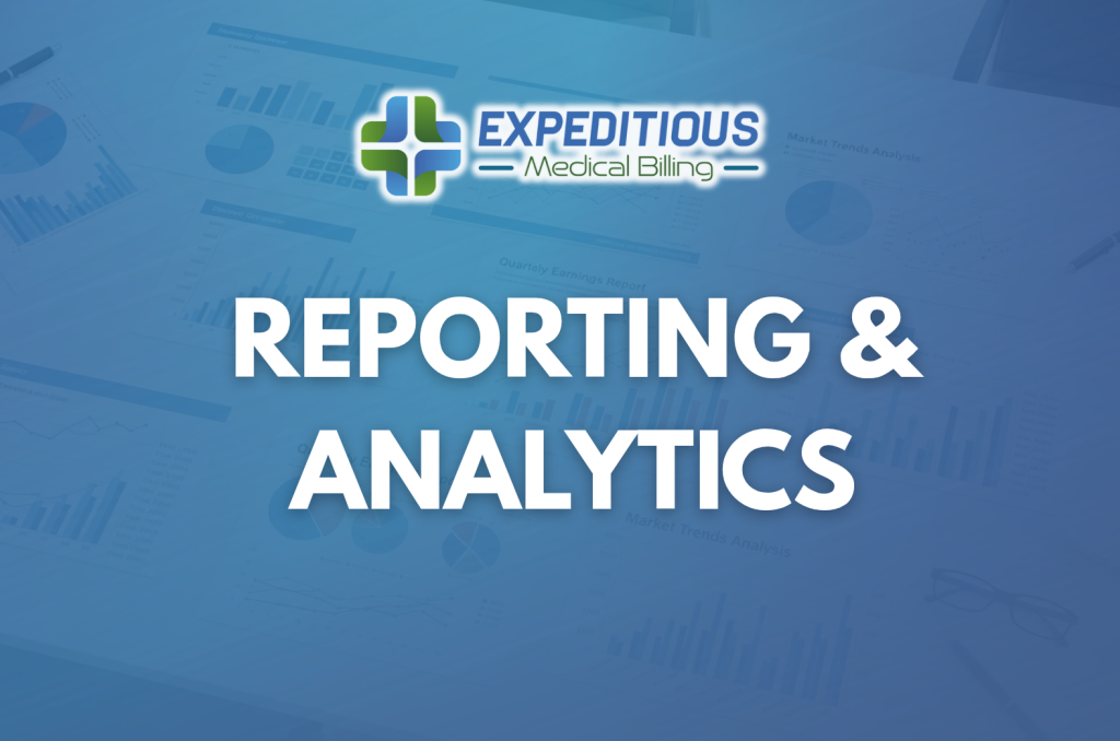Medical billing reports dashboard and analytics