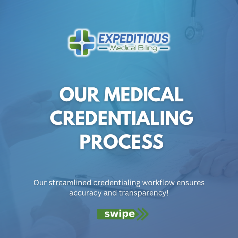 Medical credentialing services workflow and process